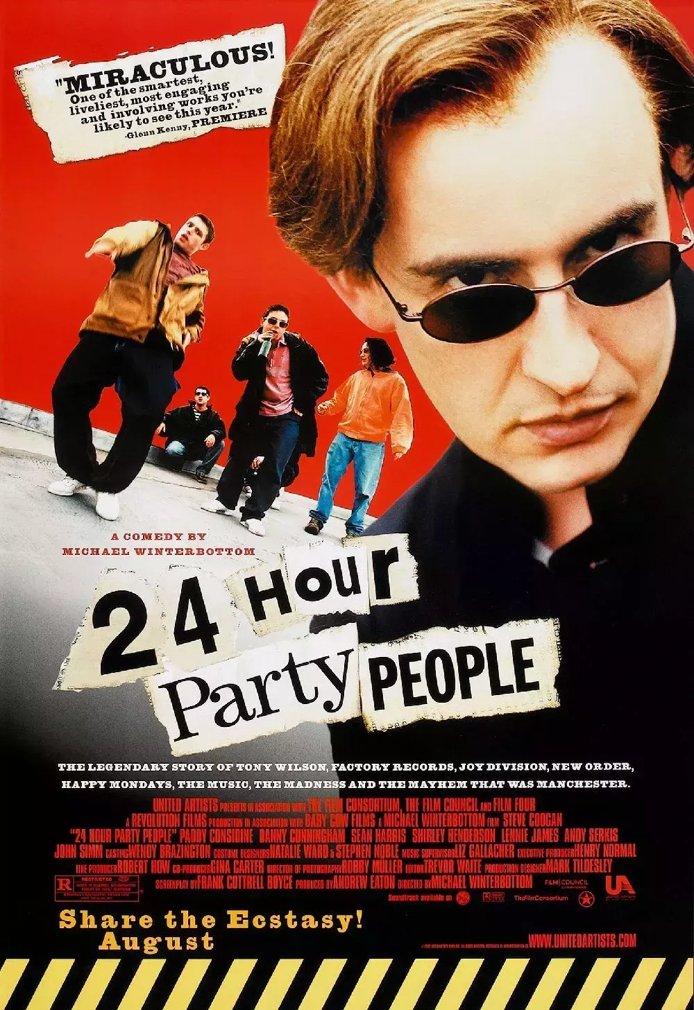 24 Hour Party People Film Poster