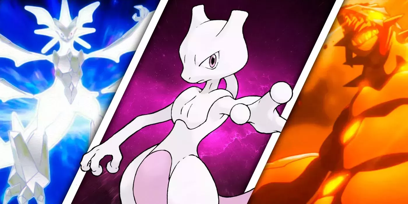 Pokemon' Mewtwo, Groudon and Necrozma