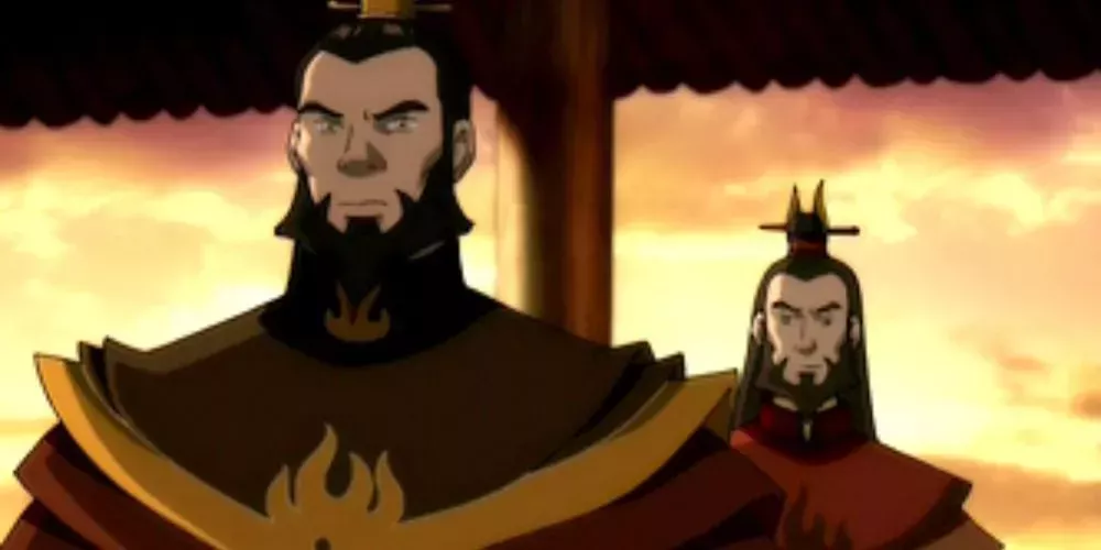 Young Roku and Sozin at the Fire Nation