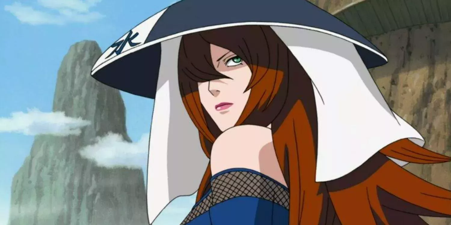 Mei, the 5th mizukage heading to the Five Kage Summit in Naruto Shippuden