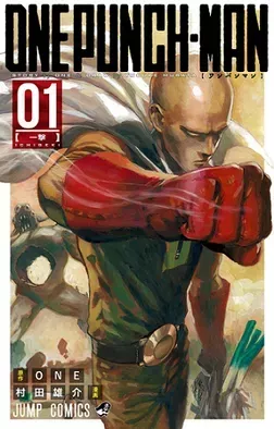 OnePunchMan manga cover art poster