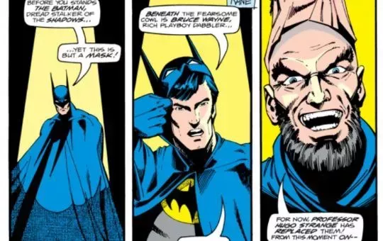 Hugo Strange and Batman are unmasked in Batman #1