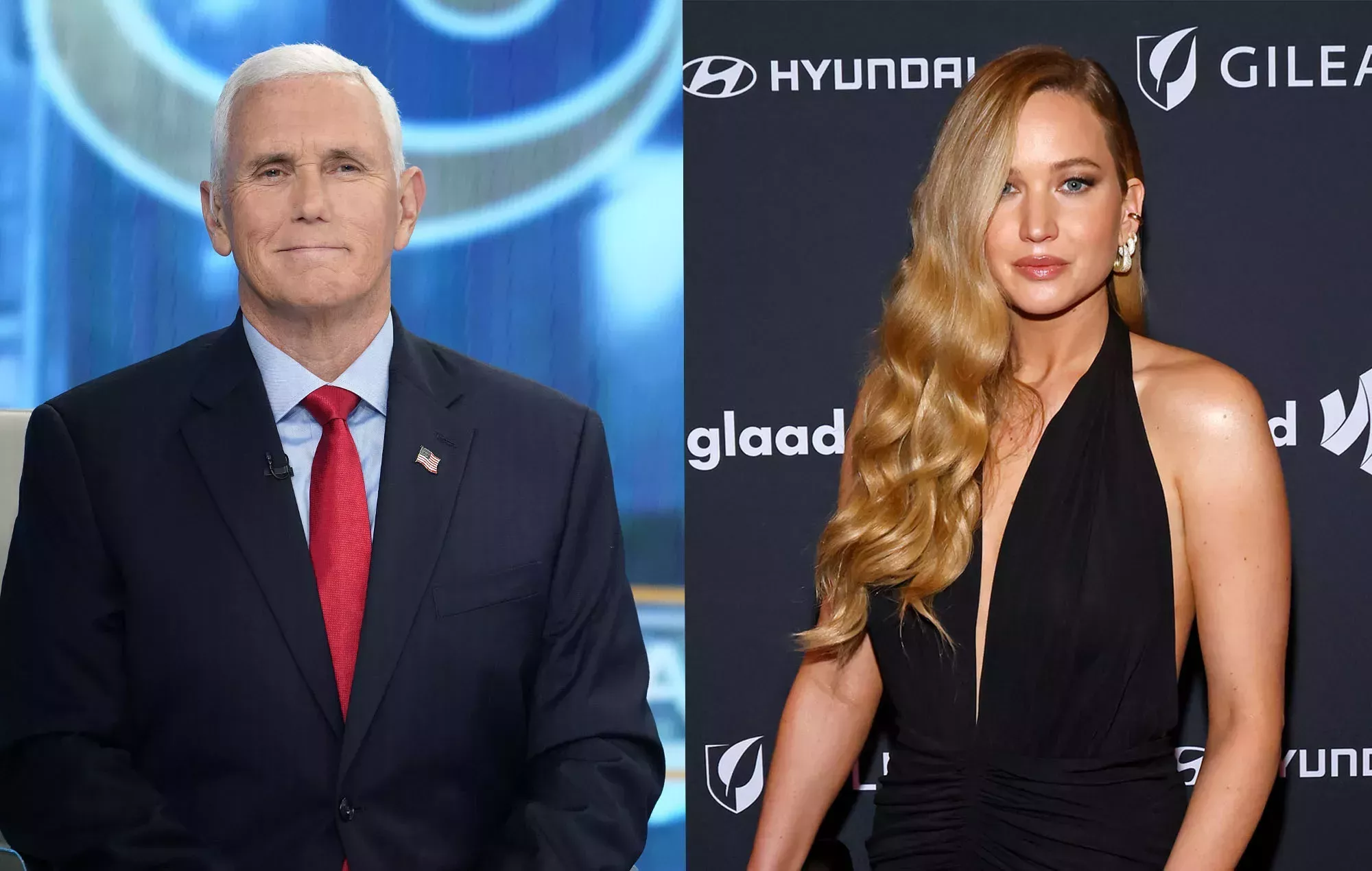 Jennifer Lawrence ataca a Mike Pence por sus 