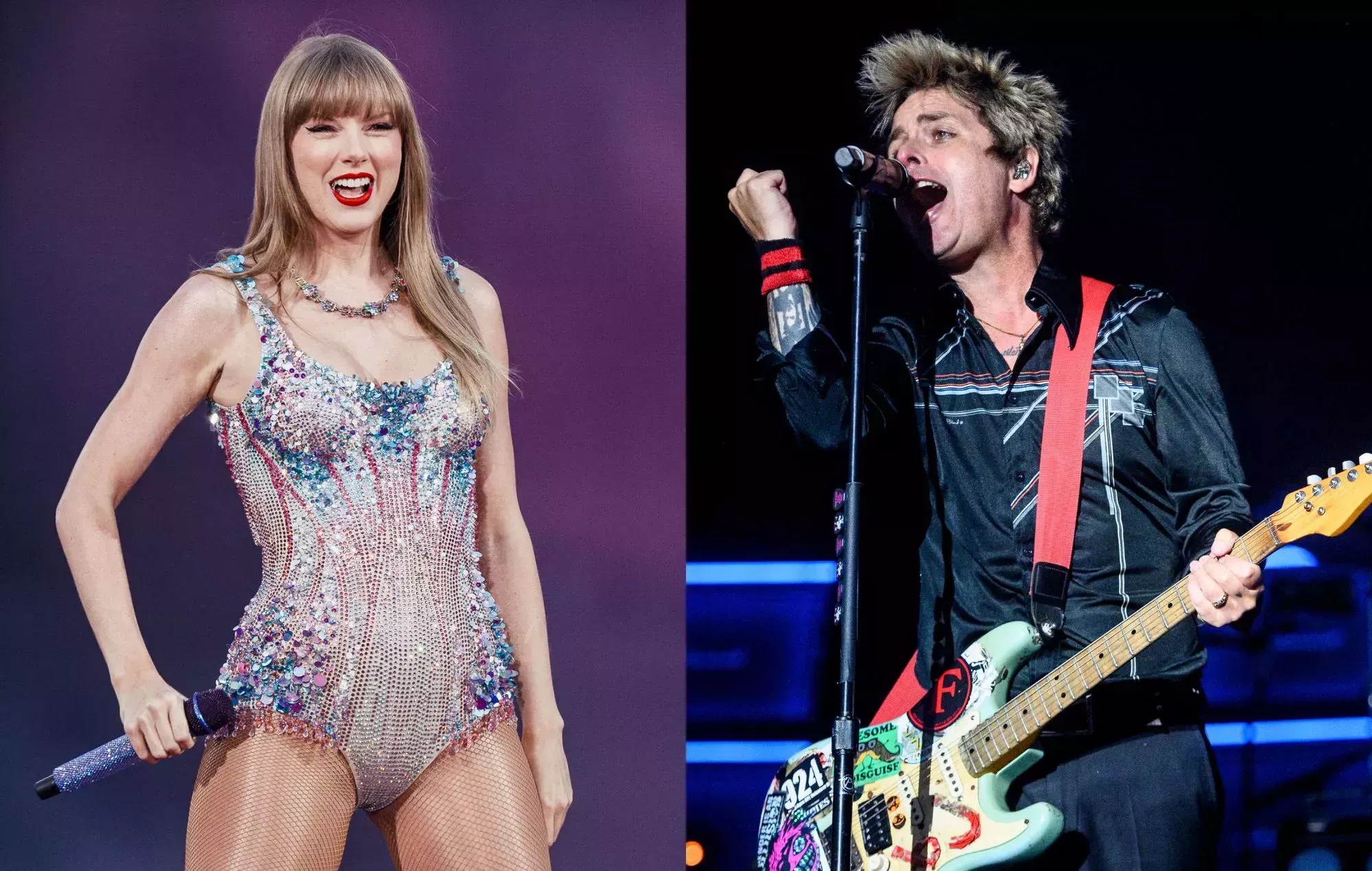 Billie Joe Armstrong de Green Day comparte su opinión sobre Taylor Swift tras asistir a Eras Tour y aceptar pulseras de la amistad de los fans