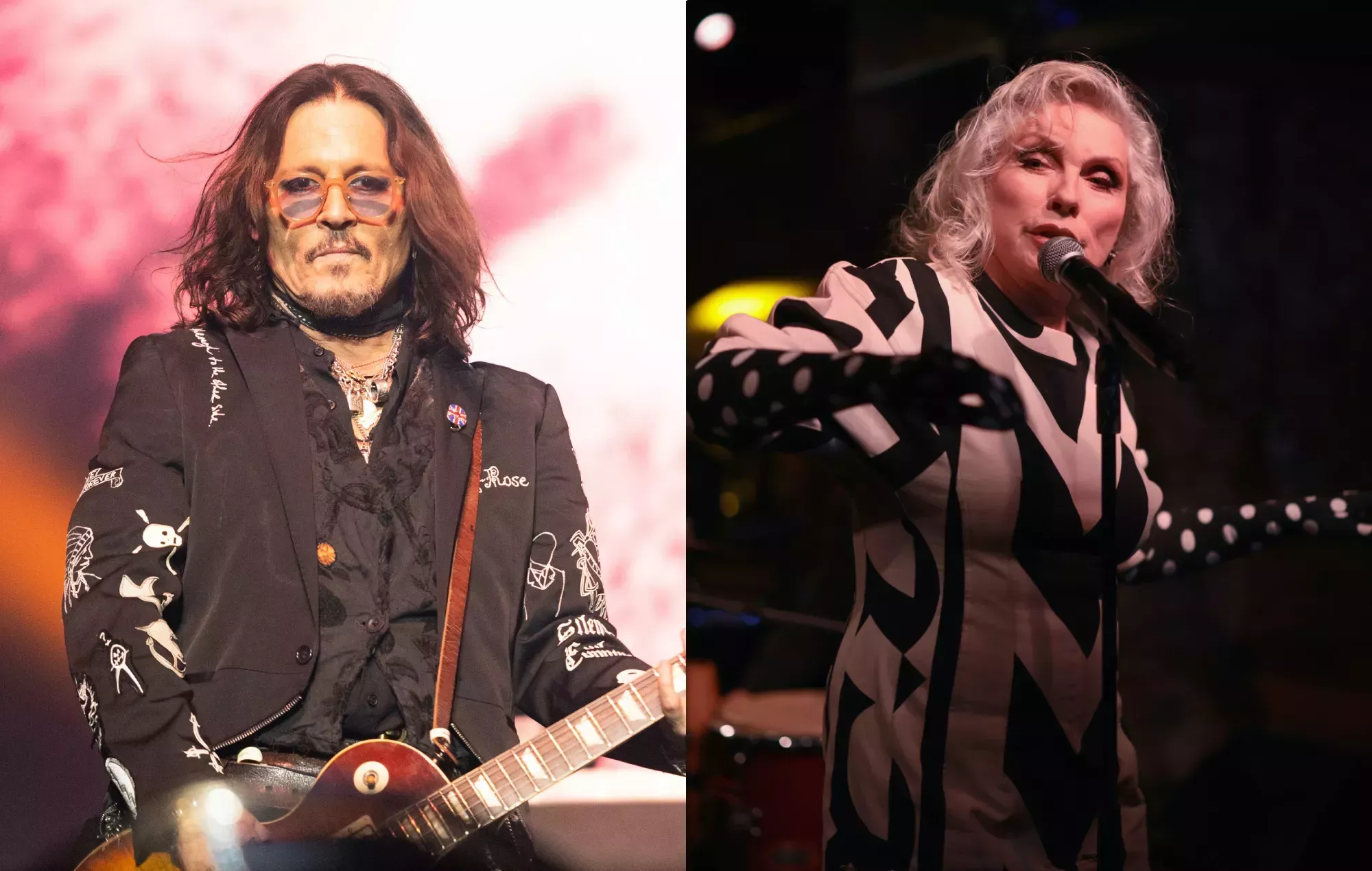 Debbie Harry, de Blondie, quiere trabajar con Johnny Depp