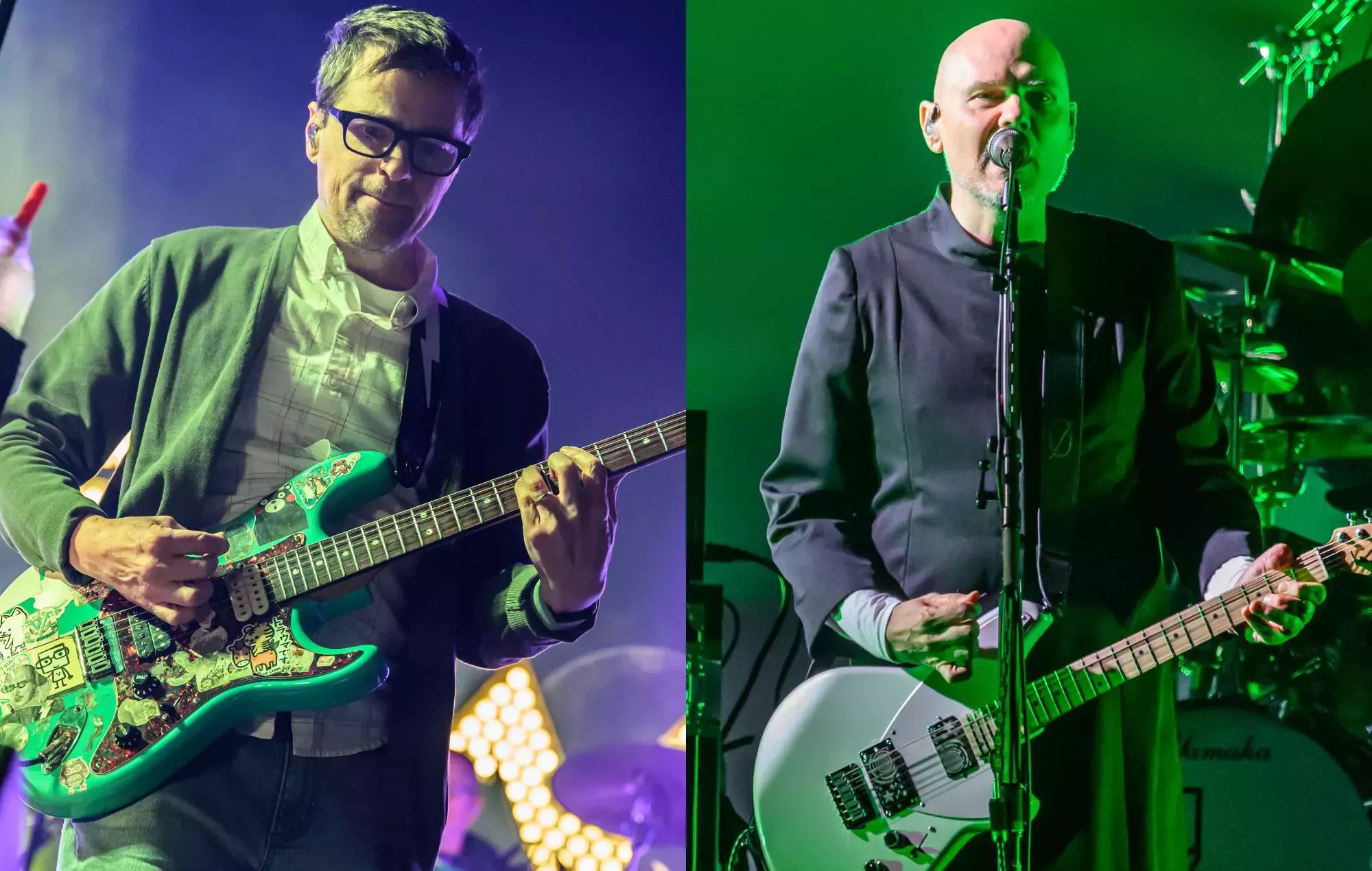 Mira lo que Weezer y Smashing Pumpkins tocaron en el inicio de su gira conjunta por el Reino Unido en Birmingham.