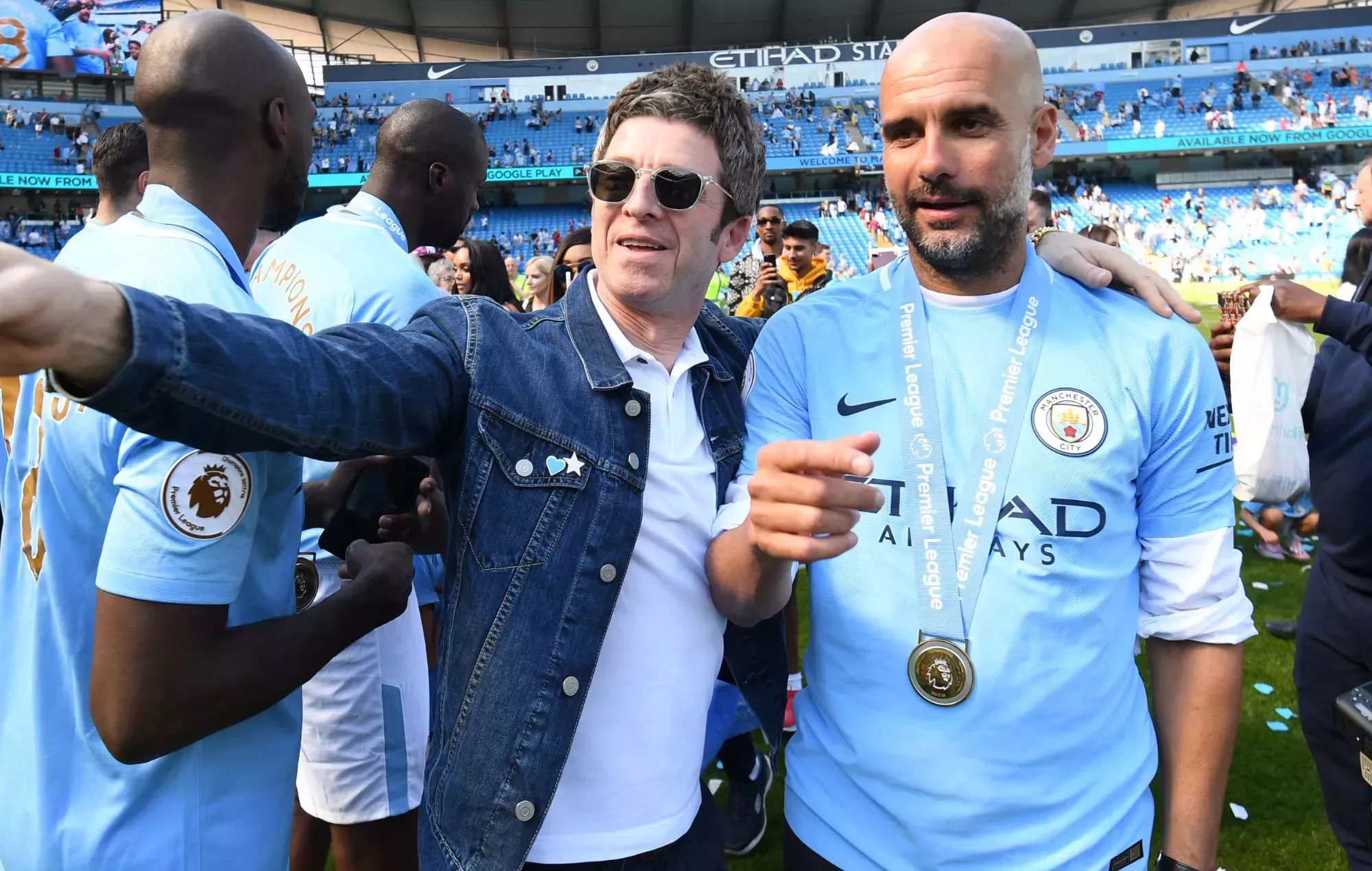 Noel Gallagher ha diseñado la tipografía de la nueva equipación del Man City