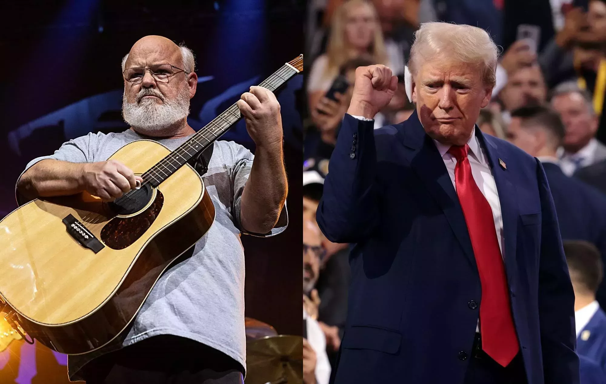 Aplazado el concierto de Tenacious D tras un comentario sobre el intento de asesinato de Donald Trump