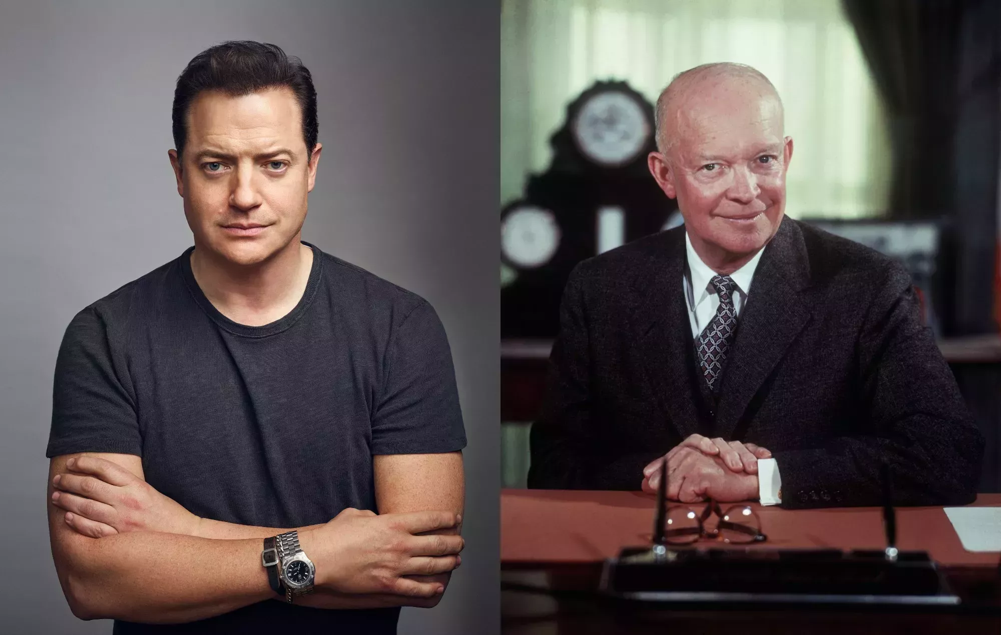 Brendan Fraser interpretará a Dwight Eisenhower en la película 