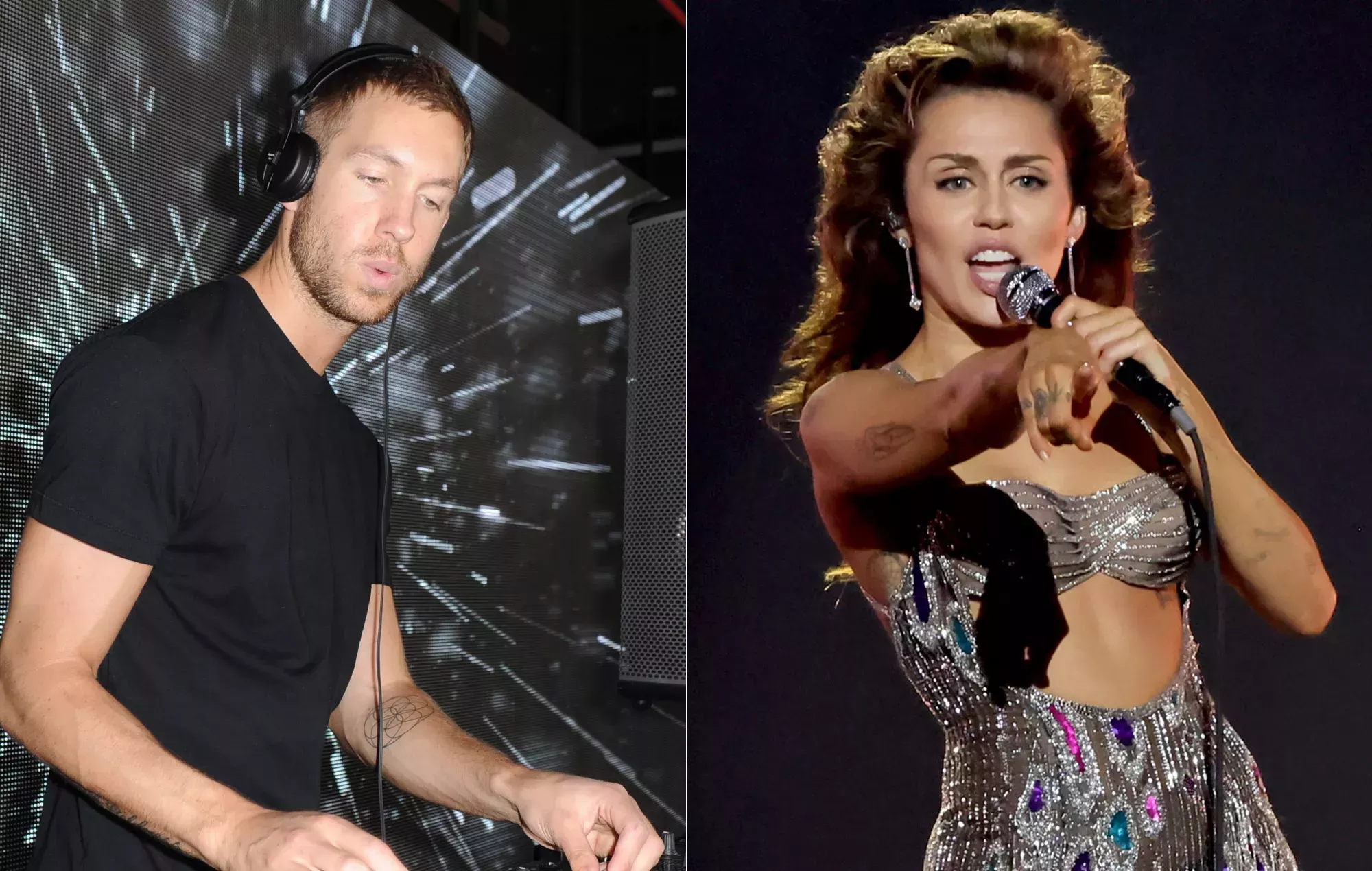 Calvin Harris parece descartar su nueva colaboración con Miley Cyrus 