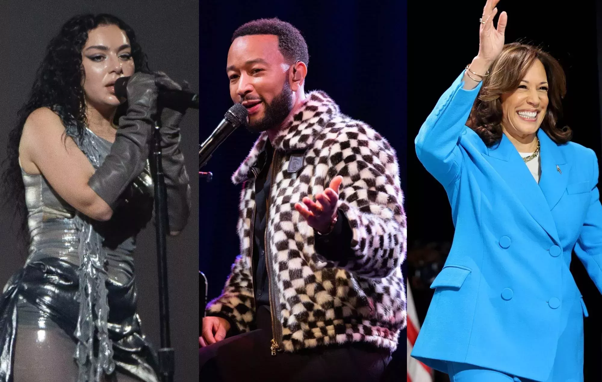 Charli XCX, John Legend y otros apoyan a Kamala Harris como candidata a la presidencia de EE.UU.