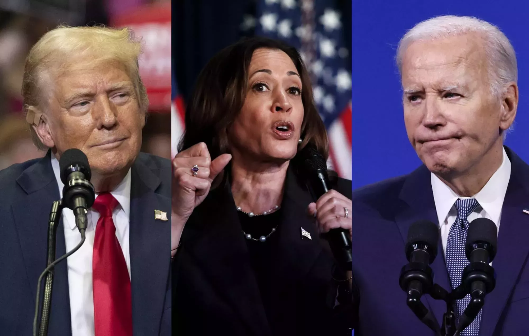 Donald Trump dice que Kamala Harris 