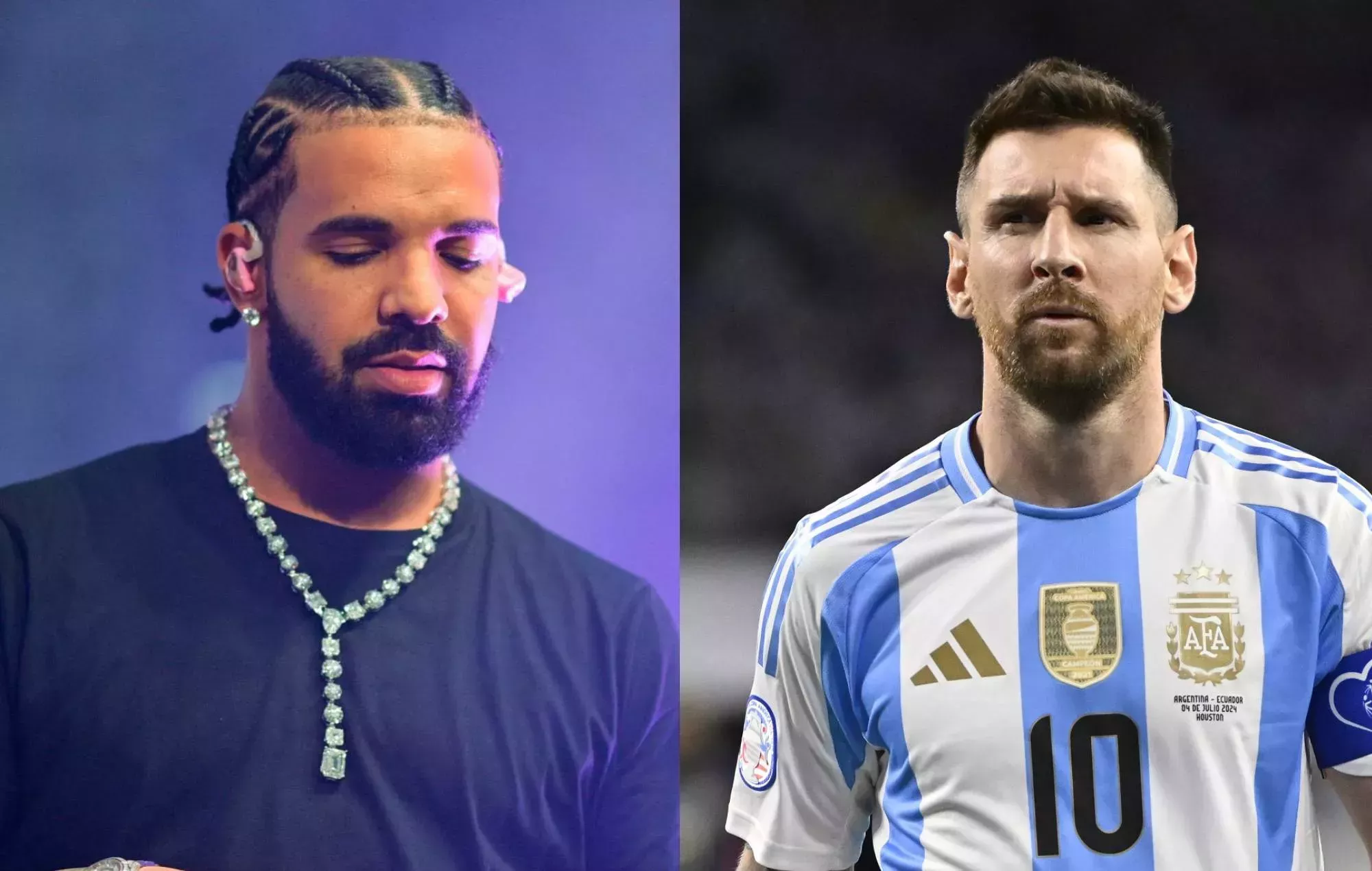 La selección argentina de fútbol trollea a Drake tras perder 300.000 dólares apostados contra ellos