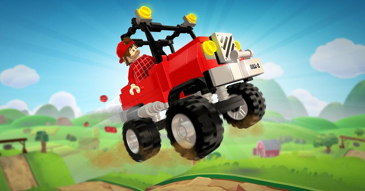 Lego Hill Climb Adventures es un encantador y simplificado Trials