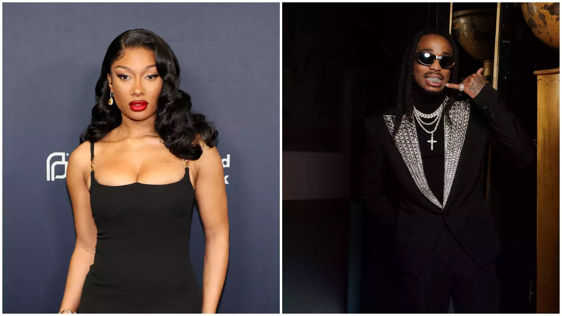 

	
		Megan Thee Stallion y Quavo muestran su apoyo a Kamala Harris en un mitin de campaña en Atlanta
	
	