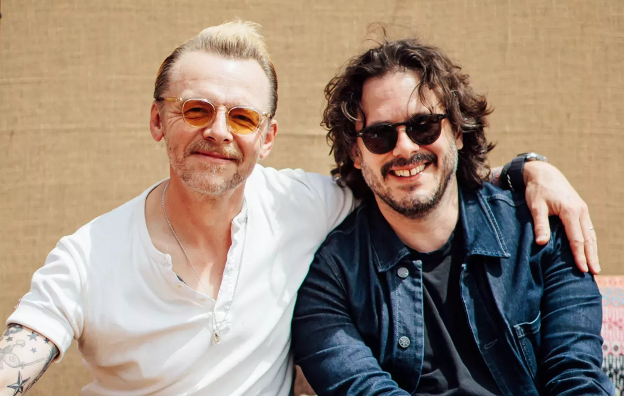 Simon Pegg y Edgar Wright en Glastonbury 2024: 'Shaun of the Dead', secuelas y sus planes para hacer otra película