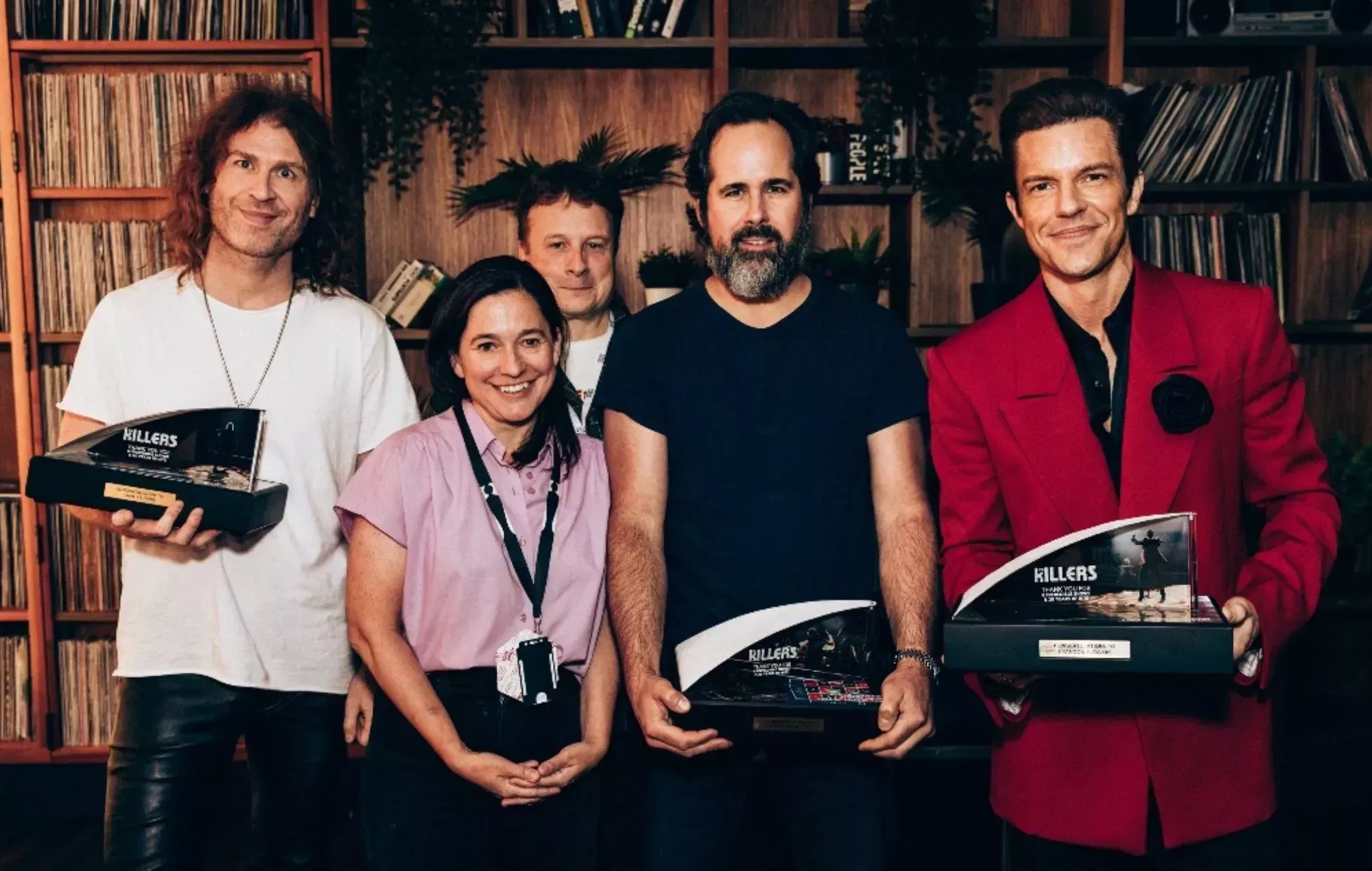 The Killers recibe un premio por su residencia récord en el O2 de Londres