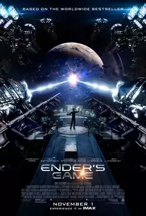 Ender’s Game poster spoils the ending.