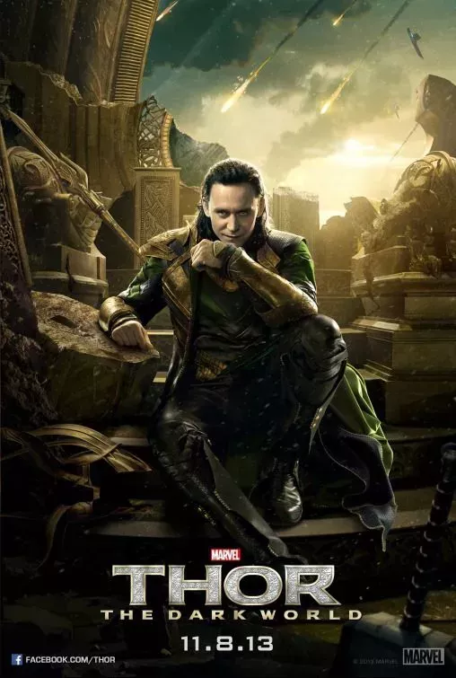 Loki spoils the films ending in Thor: The Dark World poster.