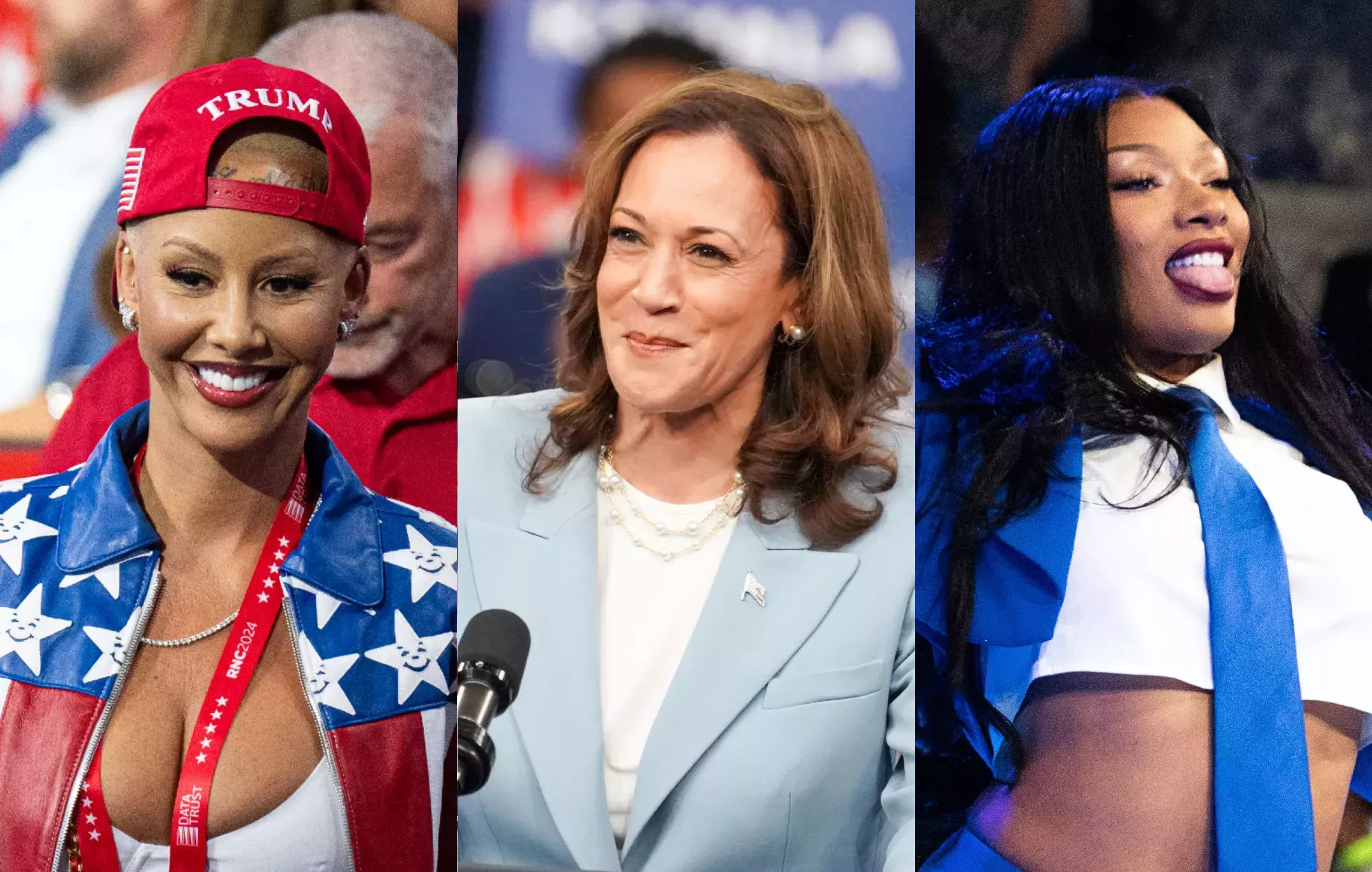 Amber Rose acusa a Kamala Harris de 