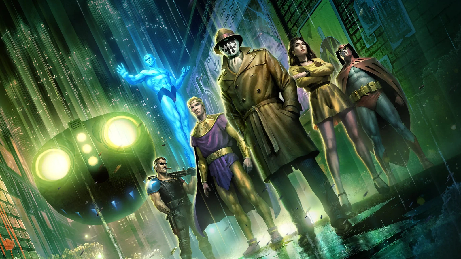 Cómo ver la película animada Watchmen de DC