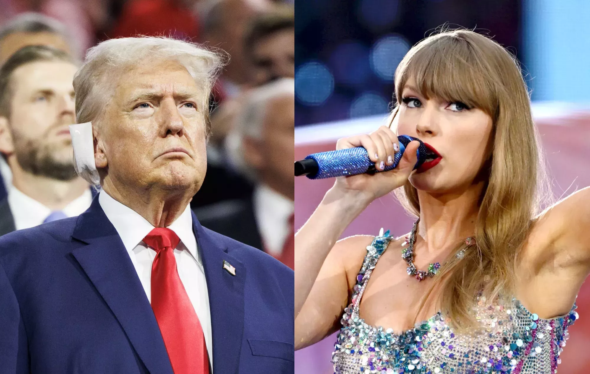 Donald Trump reclama falsamente el apoyo de Taylor Swift con posts generados por IA: los fans reaccionan