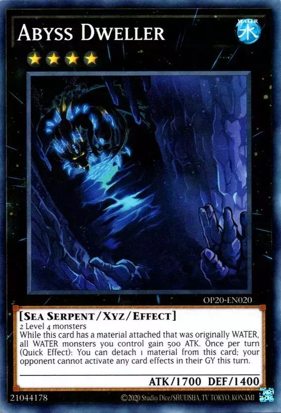 Abyss Dweller from the Yu-Gi-Oh! TCG/OCG.