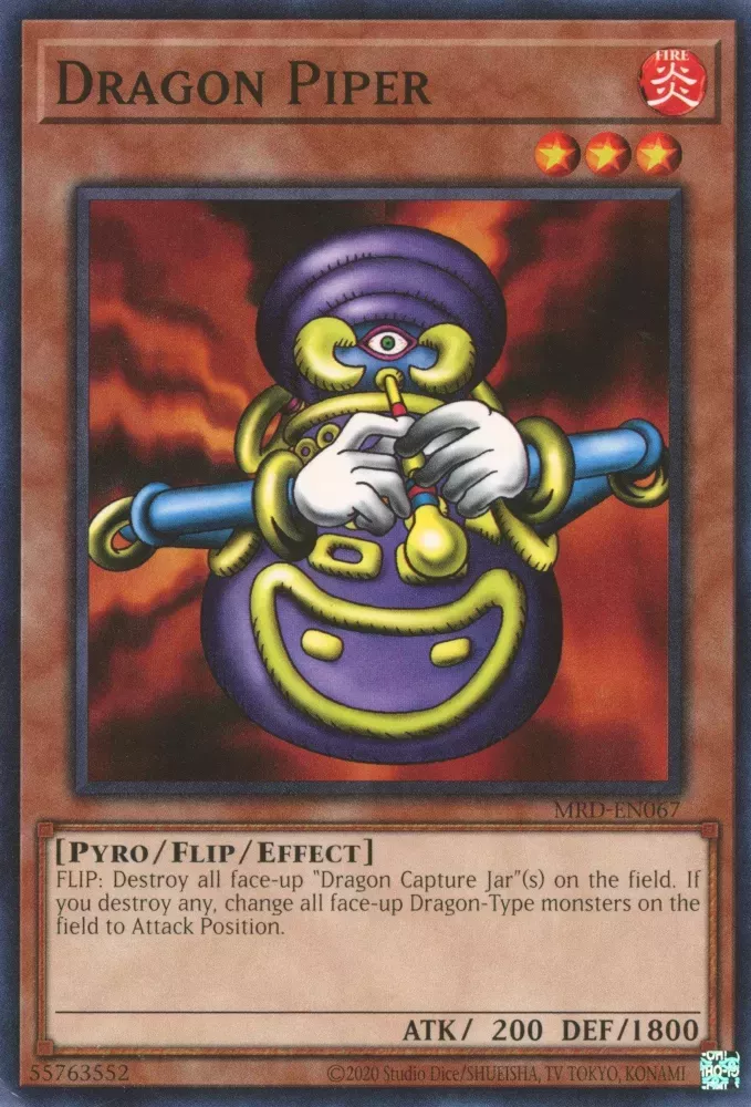 Dragon Piper in the Yu-Gi-Oh! TCG/OCG.