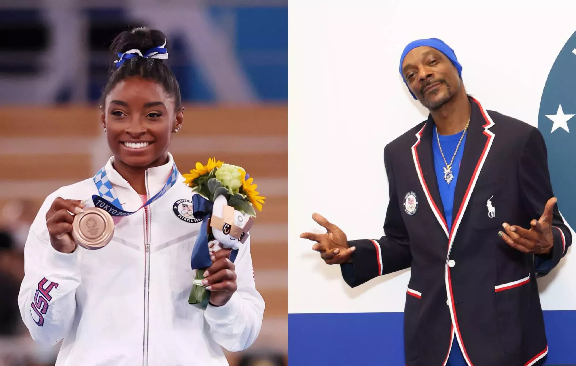 Snoop Dogg regala al padre de Simone Biles una cadena de Death Row Records por su cumpleaños