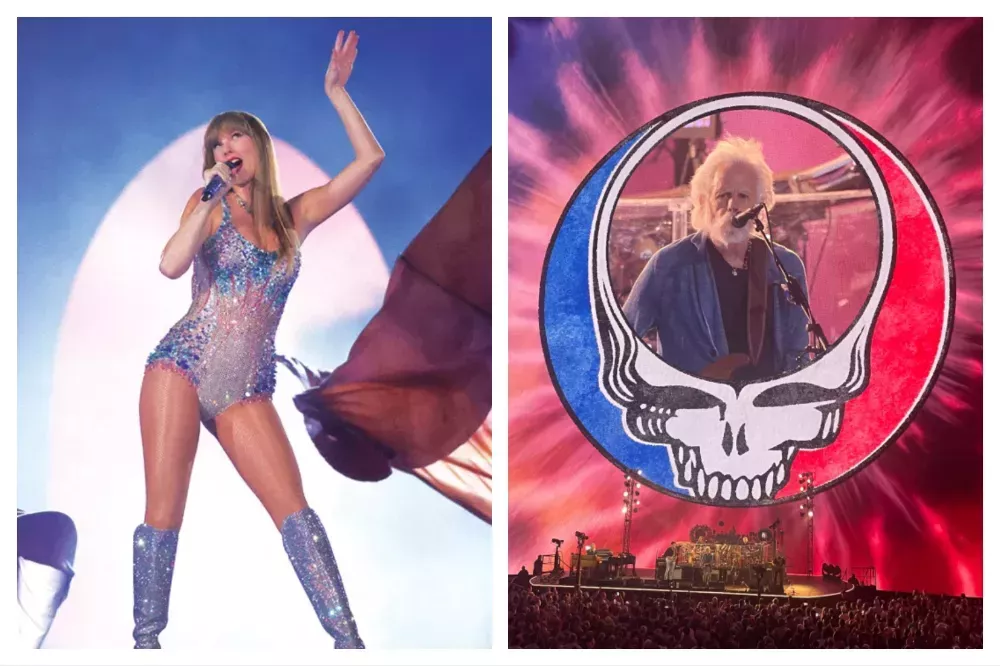 

	
		Swifties y Deadheads - ¿Separados al nacer? Lo que comparten la gira Eras Tour y la residencia Sphere de Dead & Company, como fenómenos de concierto del año
	
	