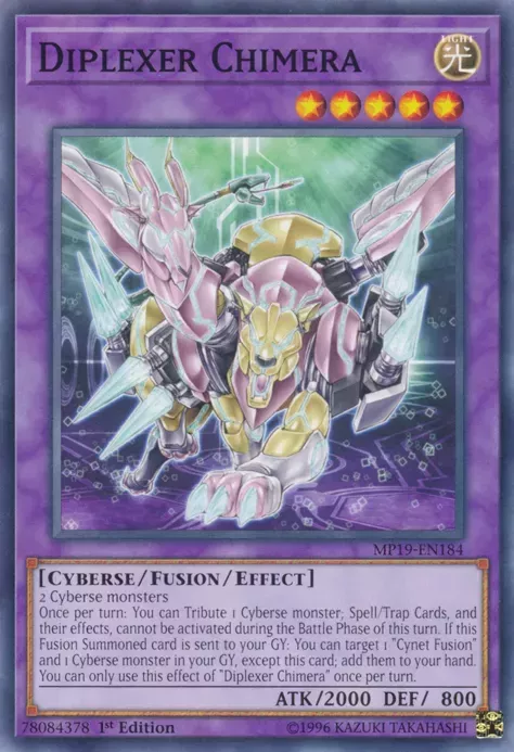 Diplexer Chimera in the Yu-Gi-Oh! TCG/OCG.