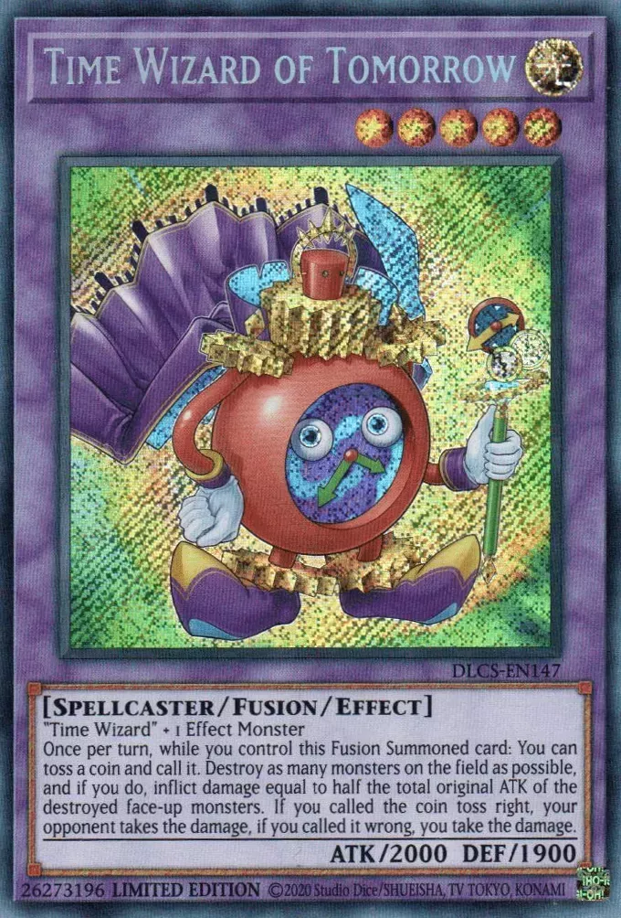 Time Wizard of Tomorrow in the Yu-Gi-Oh! TCG/OCG.