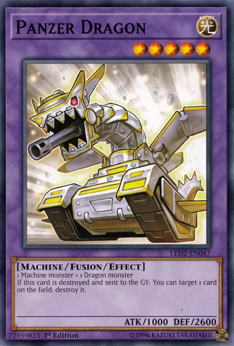 Panzer Dragon in the Yu-Gi-Oh! TCG/OCG.