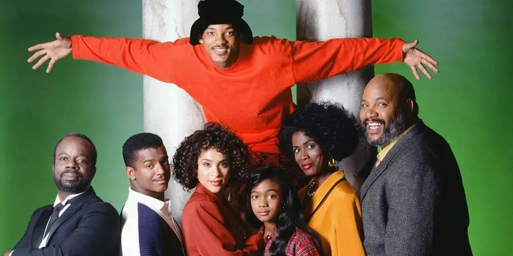 Will Smith With The Banks Family in The Fresh Prince Of Bel-Air