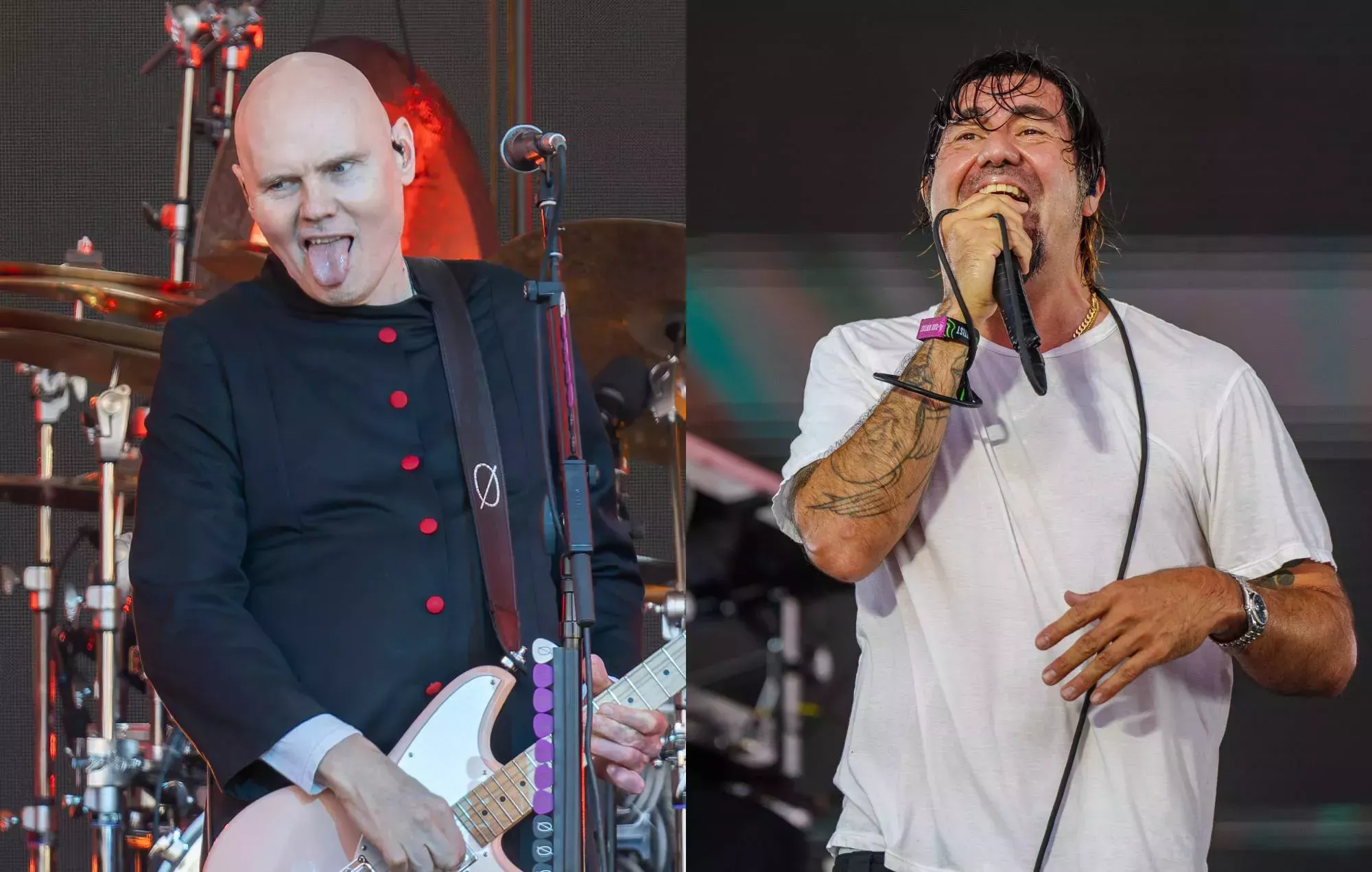 Chino Moreno de Deftones se une a Smashing Pumpkins en Portland para 'Jellybelly