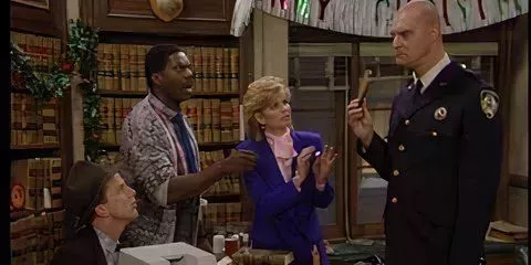 Bull ruins a Christmas Party in Night Court