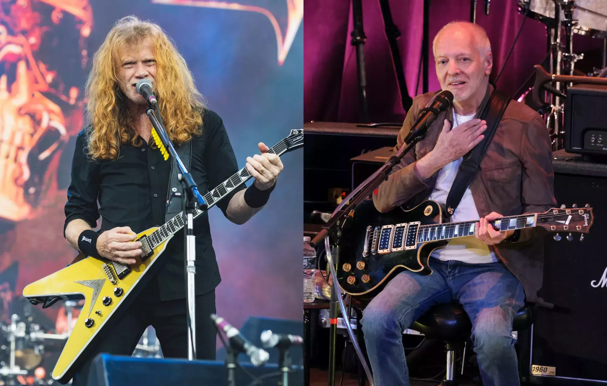 Dave Mustaine de Megadeth dice que Peter Frampton estaba 