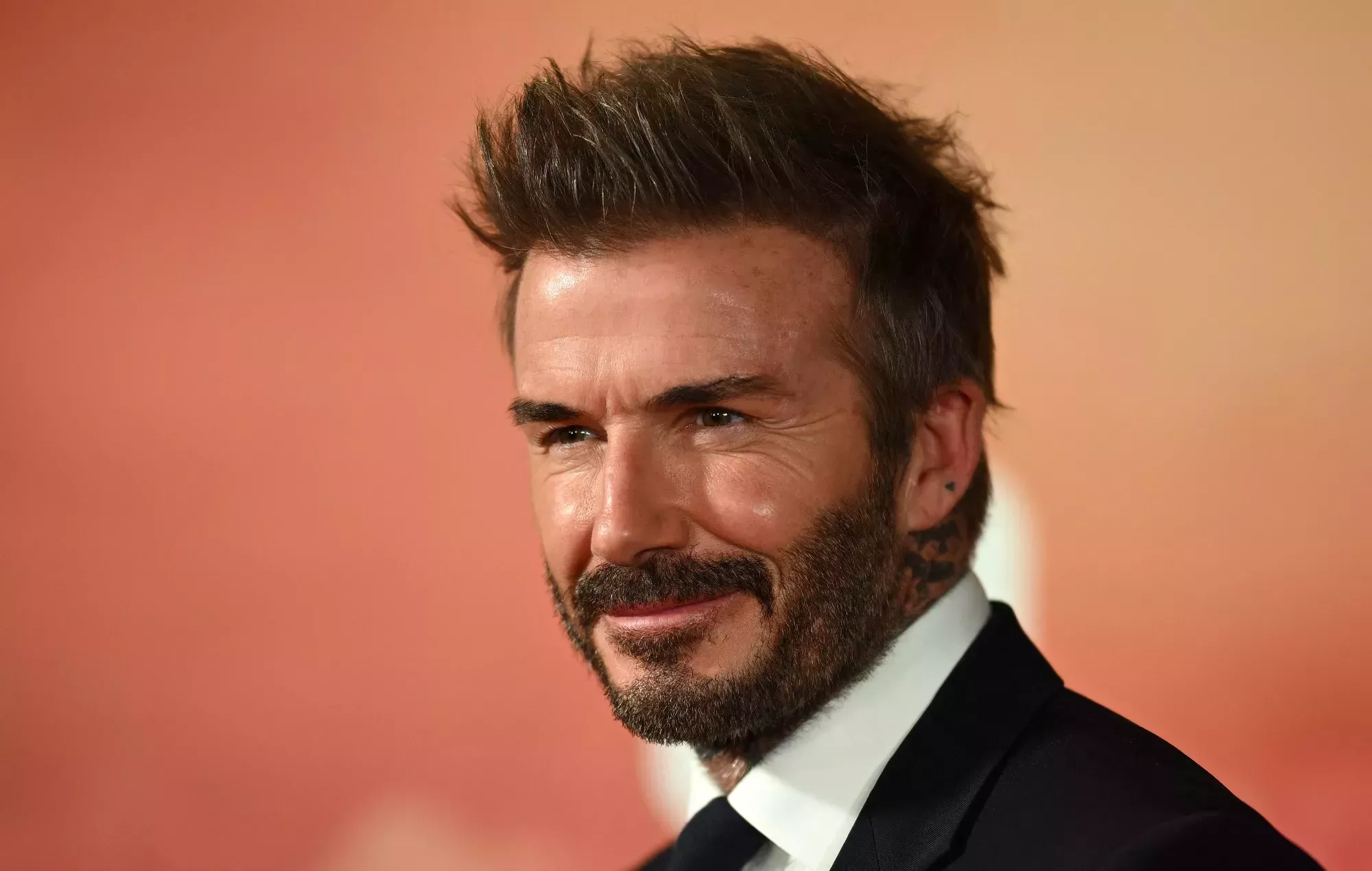 David Beckham estaba 