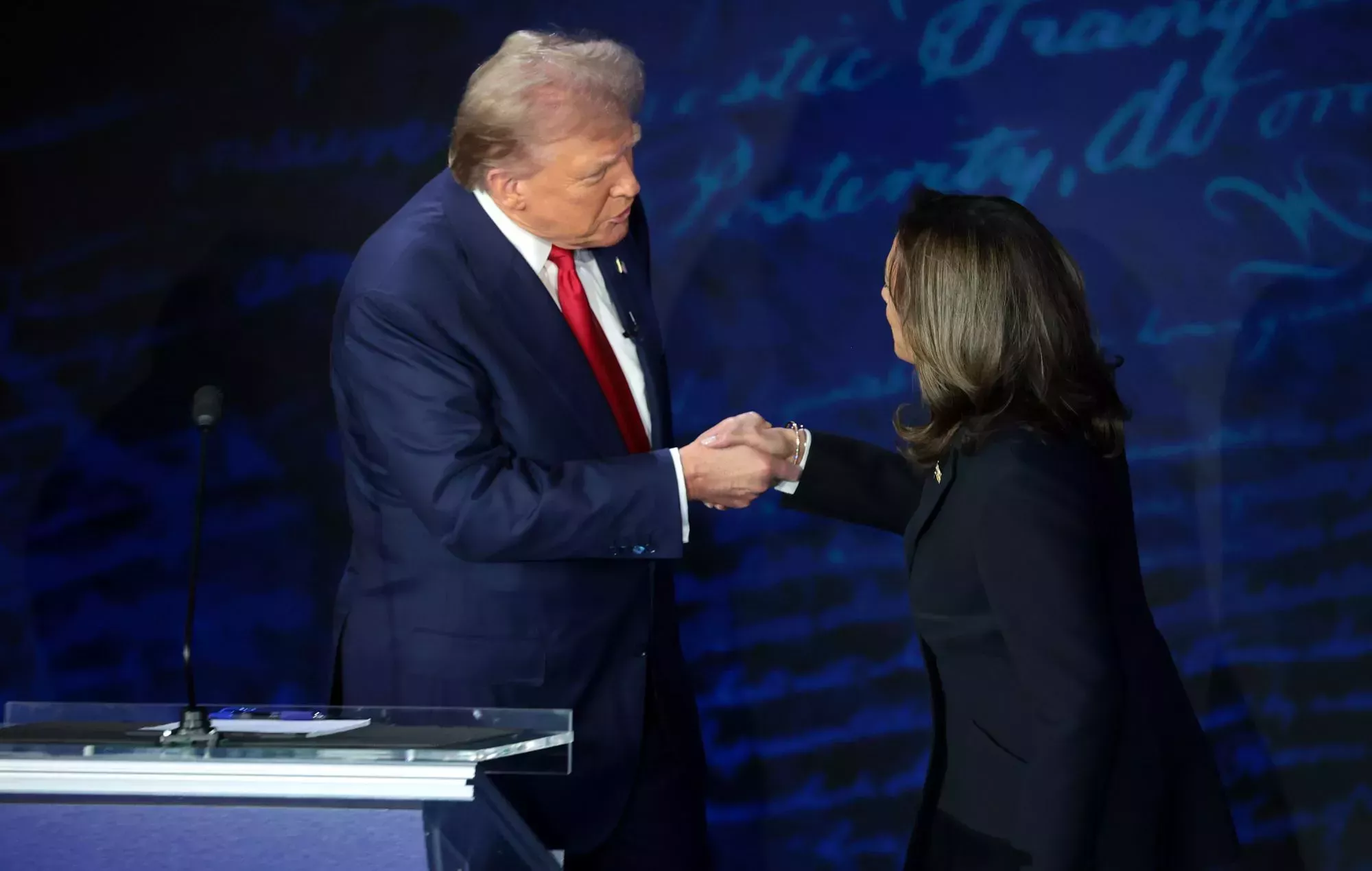 El mundo del espectáculo reacciona al primer debate presidencial Trump vs Harris: 