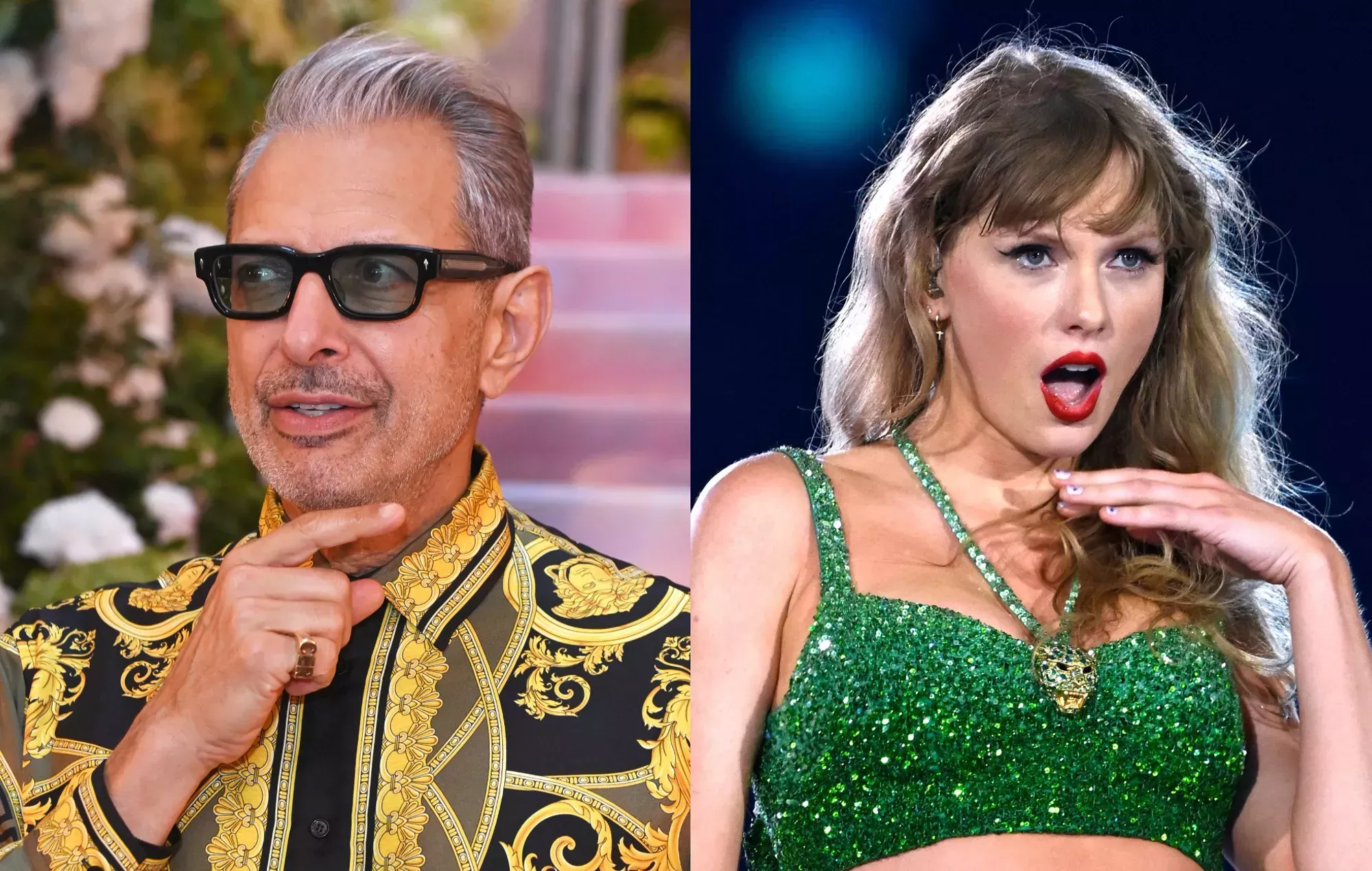 Jeff Goldblum nombra su canción favorita de Taylor Swift