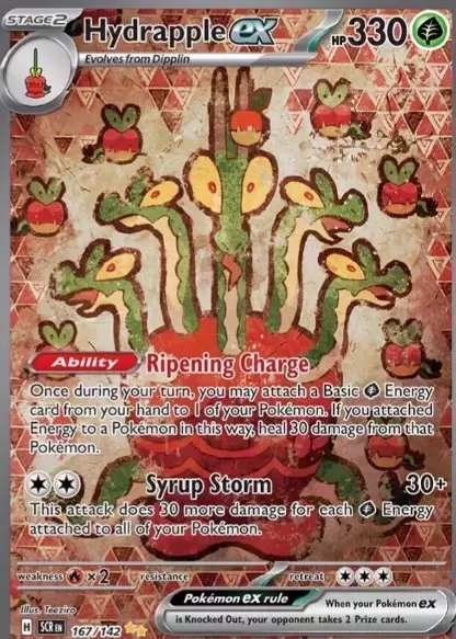 Hydrapple ex is a Grass-type turbo strategy.