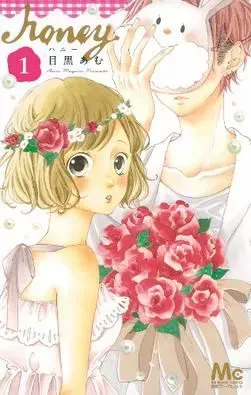 This is the front cover art for the first volume of the manga series Honey So Sweet written by Amu Meguro.