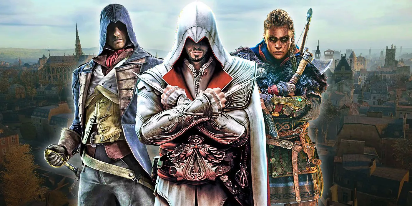 Assassin's Creed Unity, Brotherhood, and Valhalla