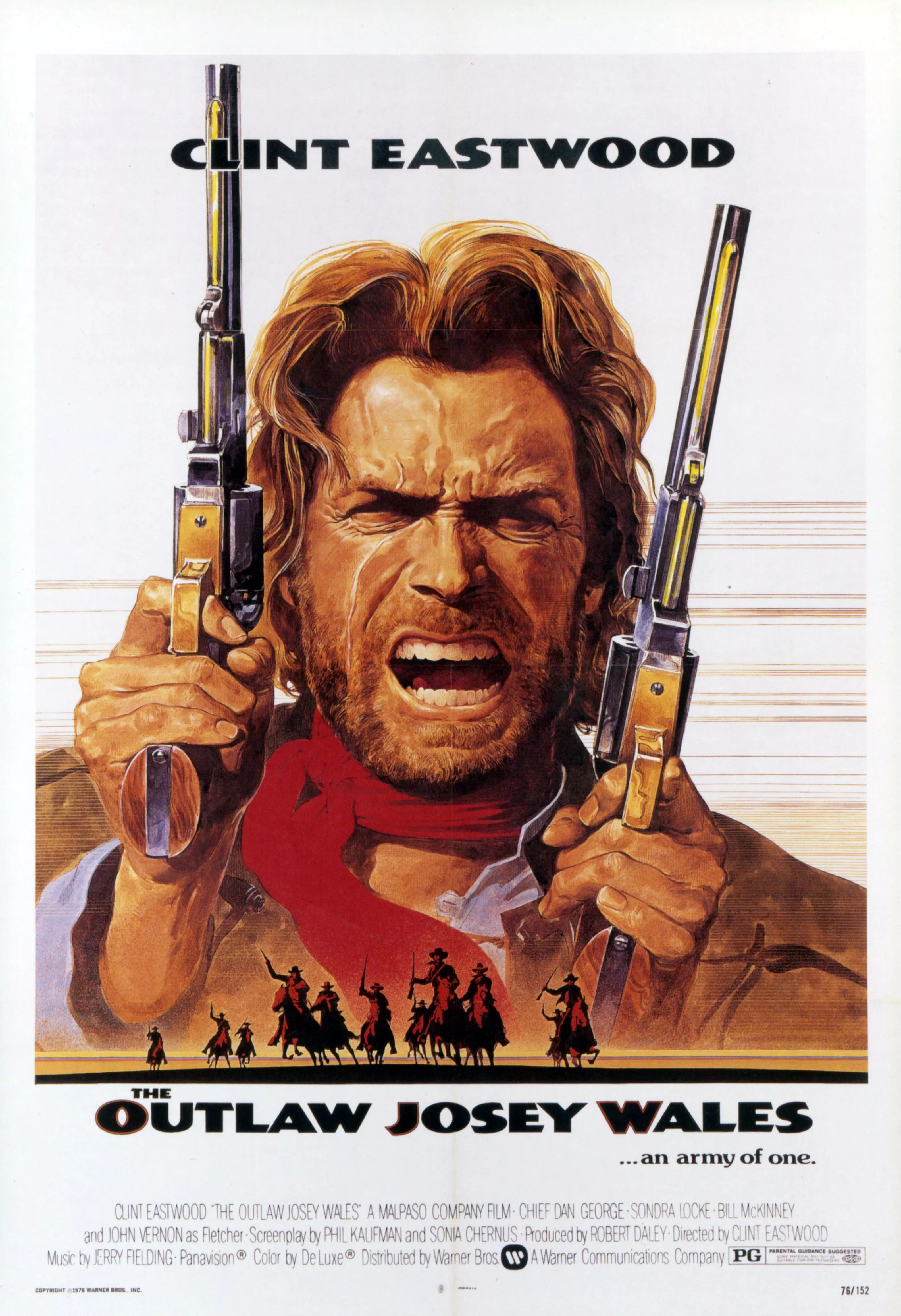 El cartel de la película The Outlaw Josey Wales