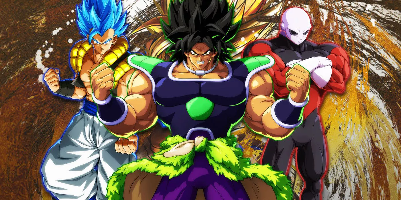 Broly, Gogeta, y Jiren