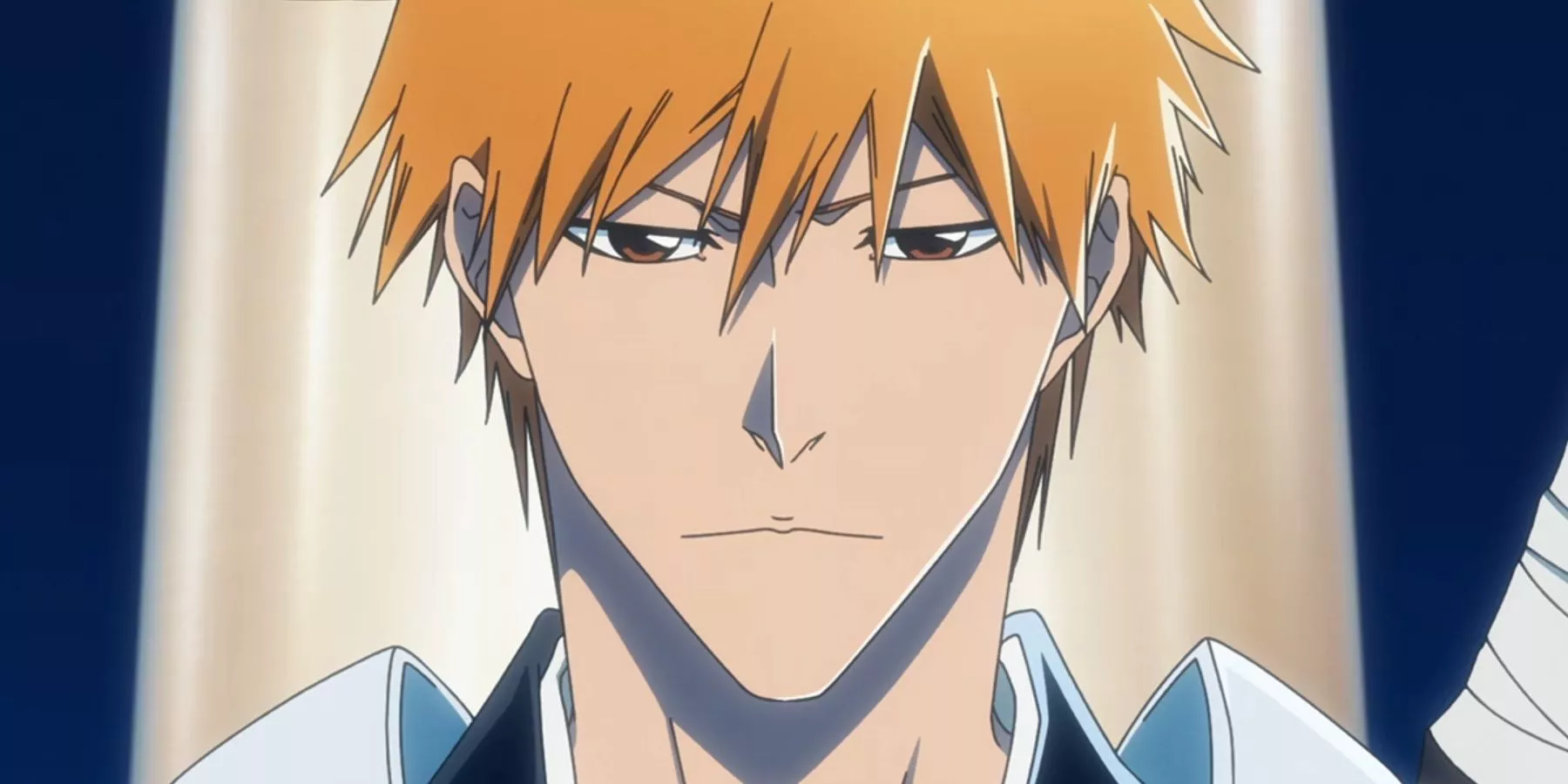 Ichigo Kurosaki hace una cara seria