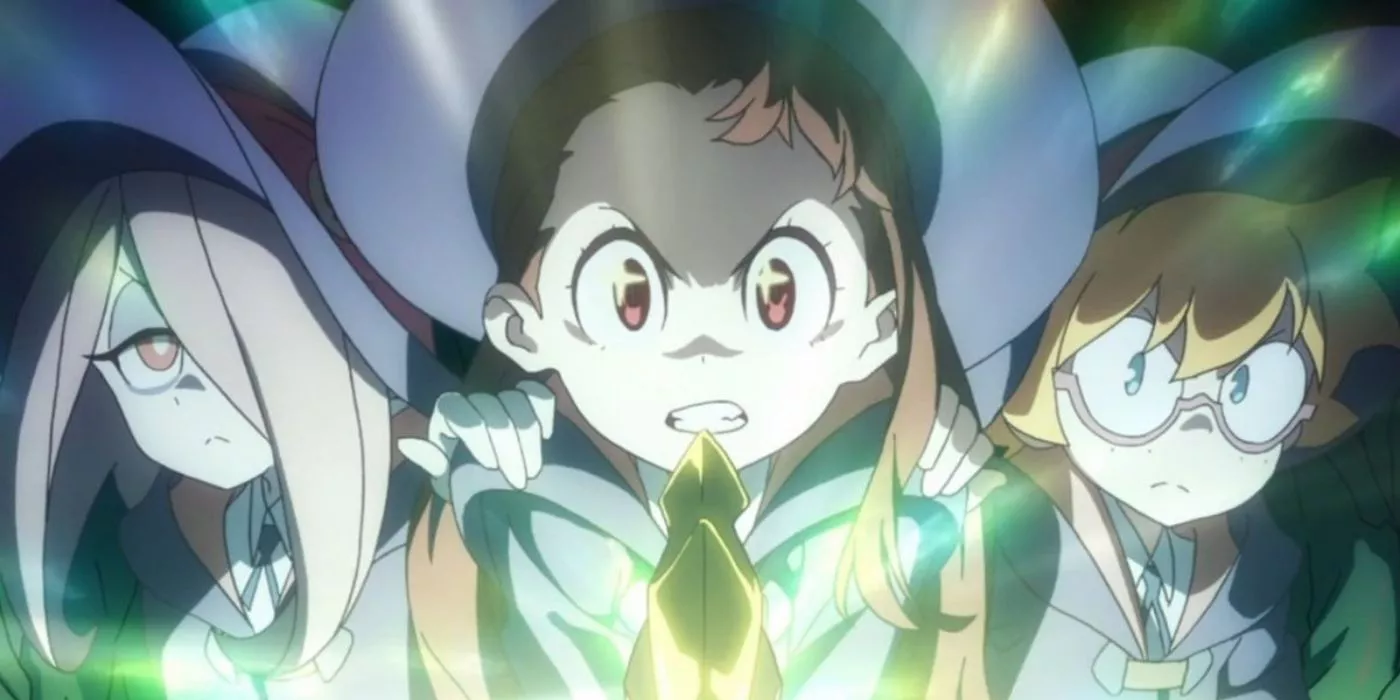 Akko y amigos se potencian en Little Witch Academia.