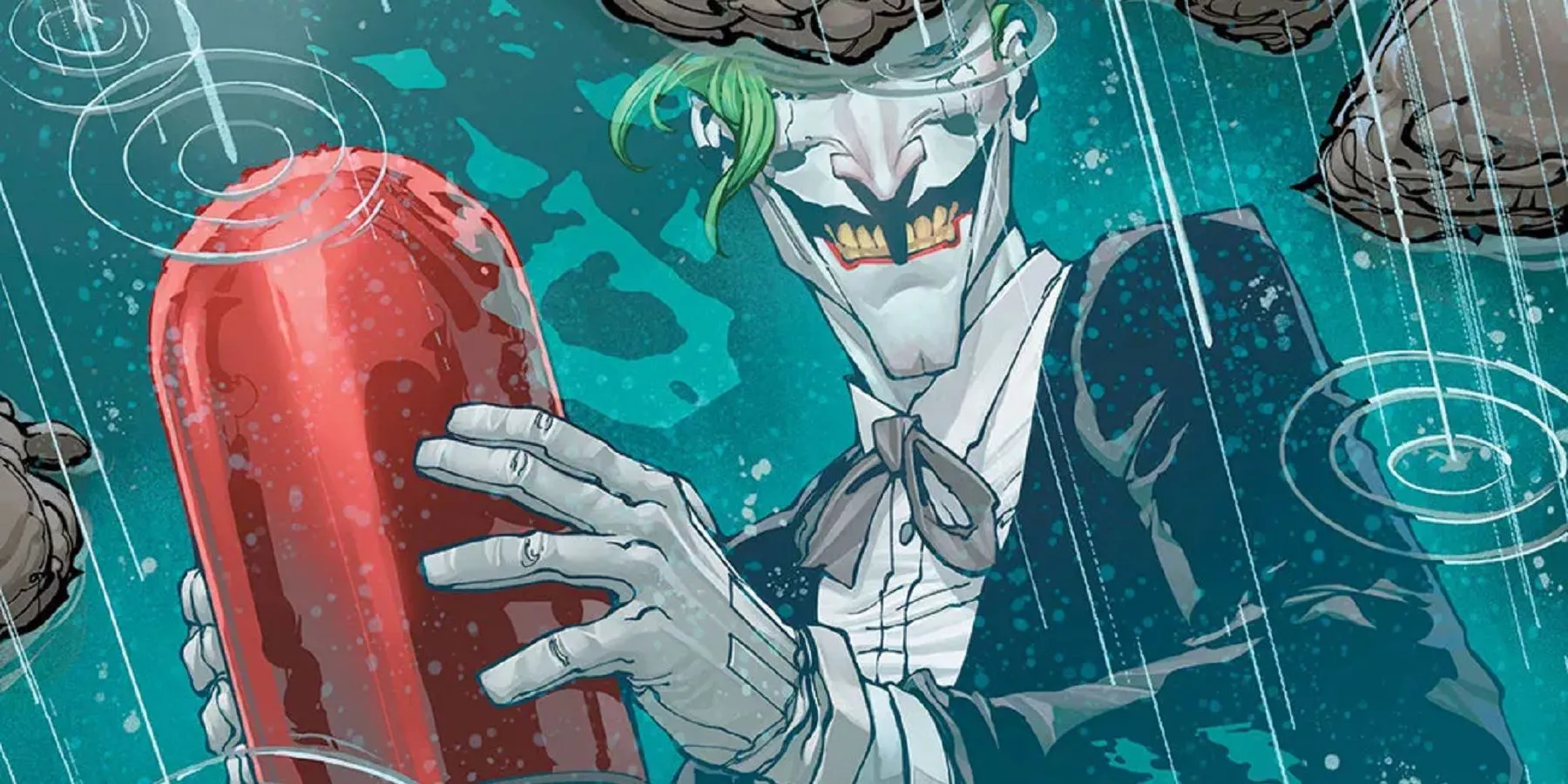 El Joker como se presenta en la portada de Batman #142