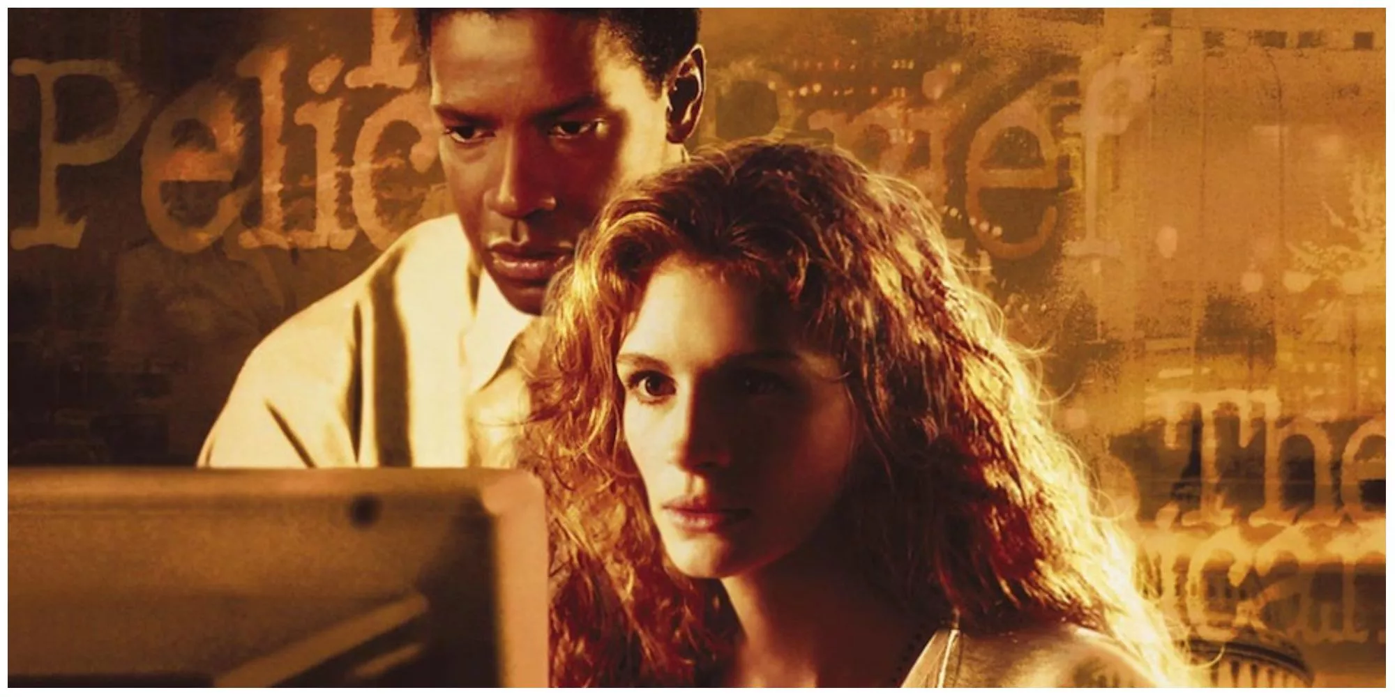 The Pelican Brief Denzel Washington and Julia Roberts