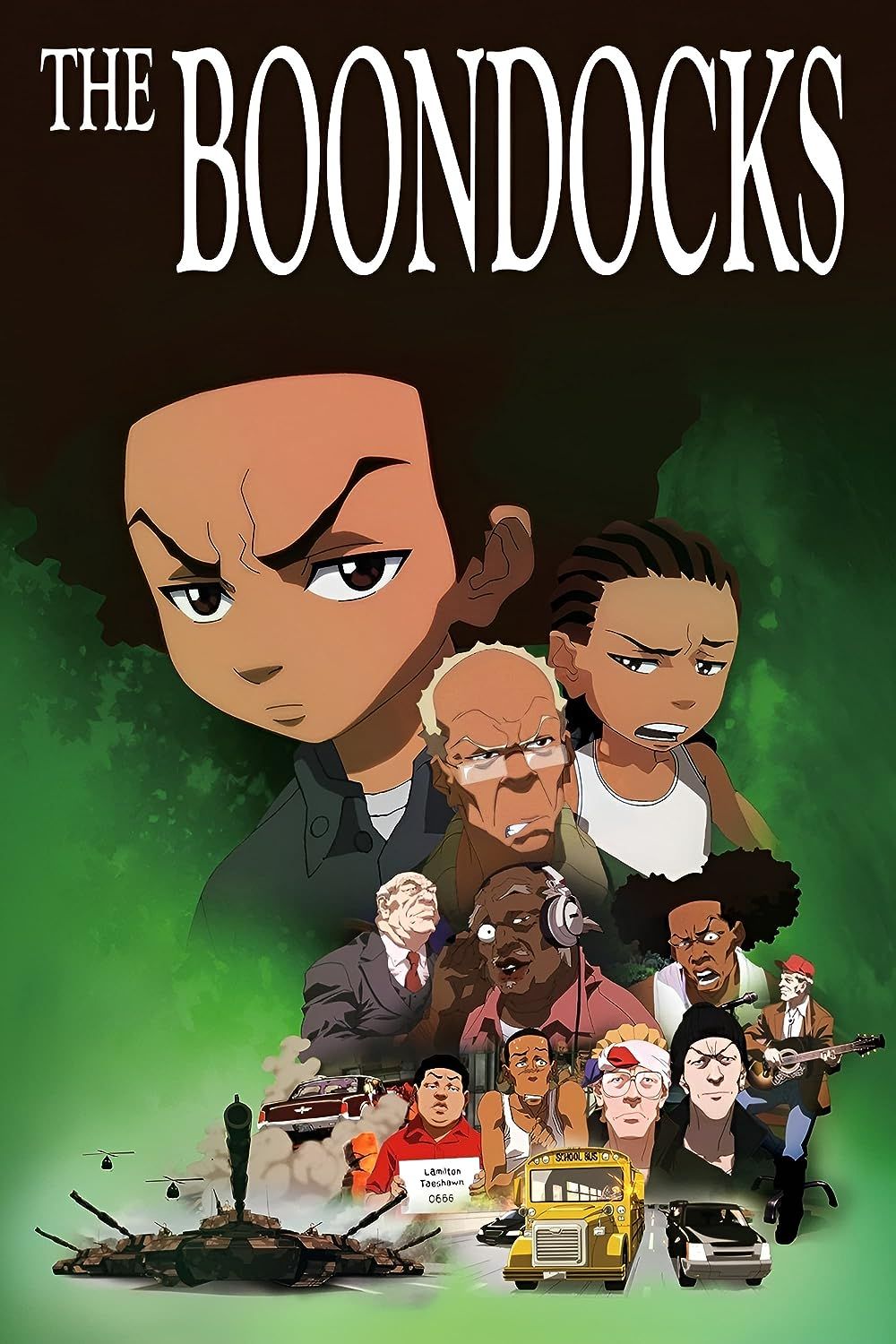 The Boondocks TV show poster